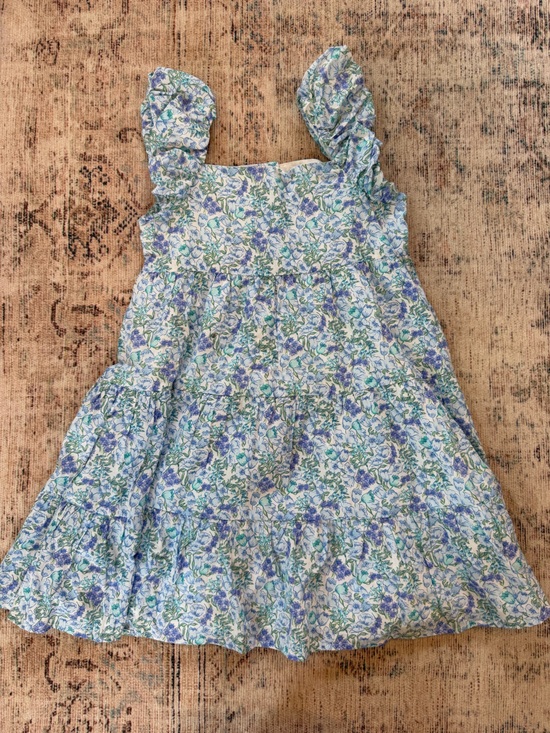 Janie and Jack Other - Janie and Jack Blue and Green Floral Sundress